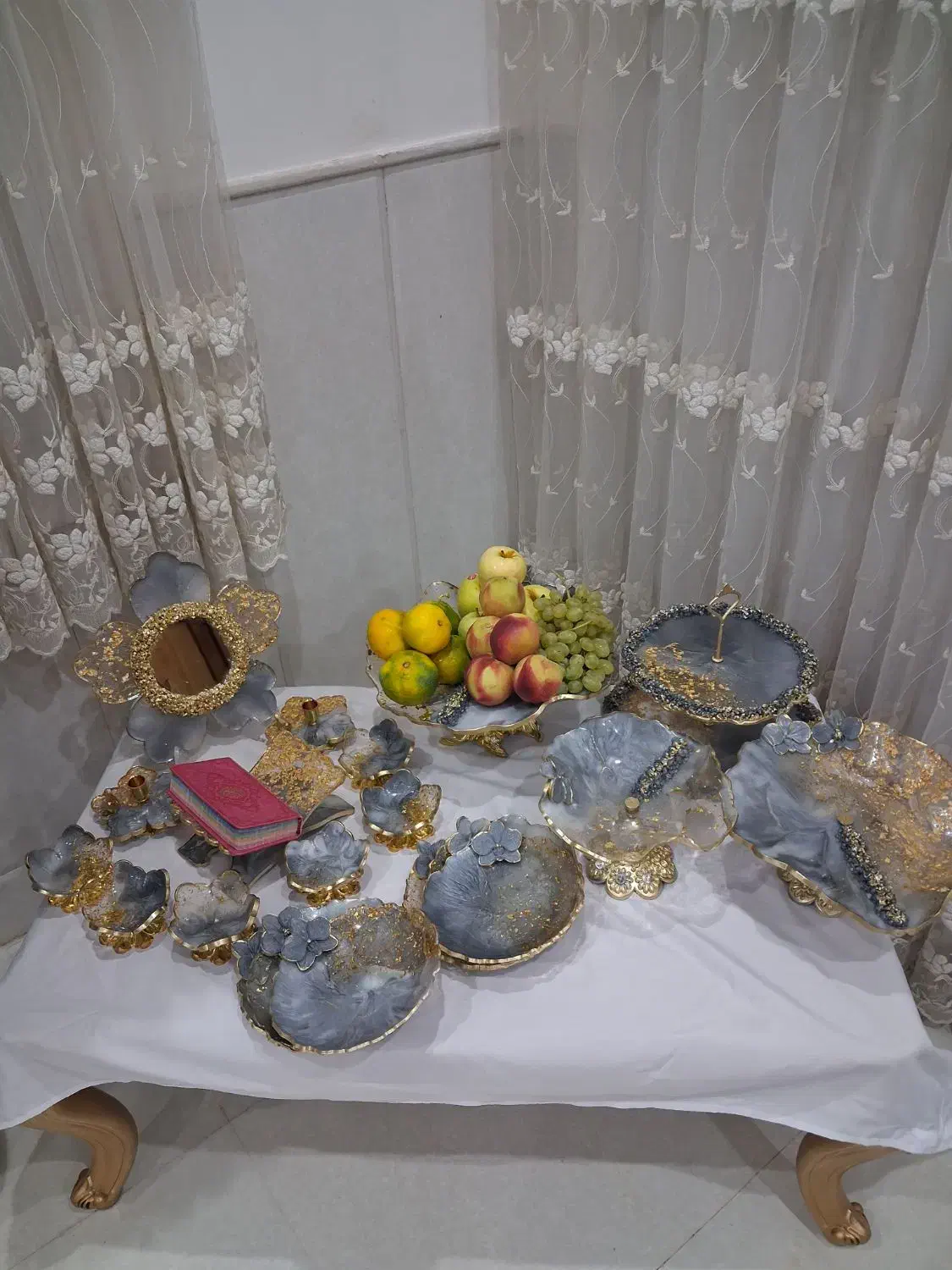 ساخت انواع ظروف رزینی|ظروف سرو و پذیرایی|میبد, |دیوار