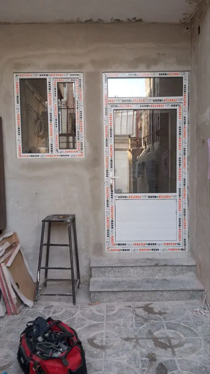 تولیدی درب وپنجره دوجداره و انواع توری|مصالح و تجهیزات ساختمان|کنگاور, |دیوار