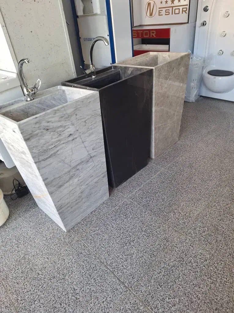 روشویی سنگی با کیفیت به صورت نقد و اقساط|لوازم سرویس بهداشتی|لار, |دیوار