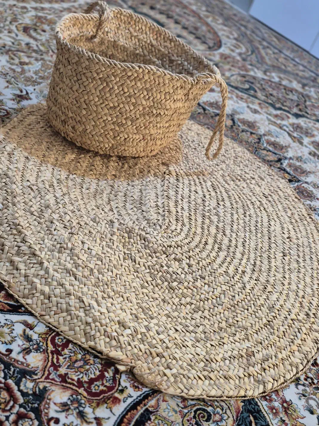 زنبیل حصیری|صنایع دستی و سایر لوازم تزئینی|بجنورد, |دیوار