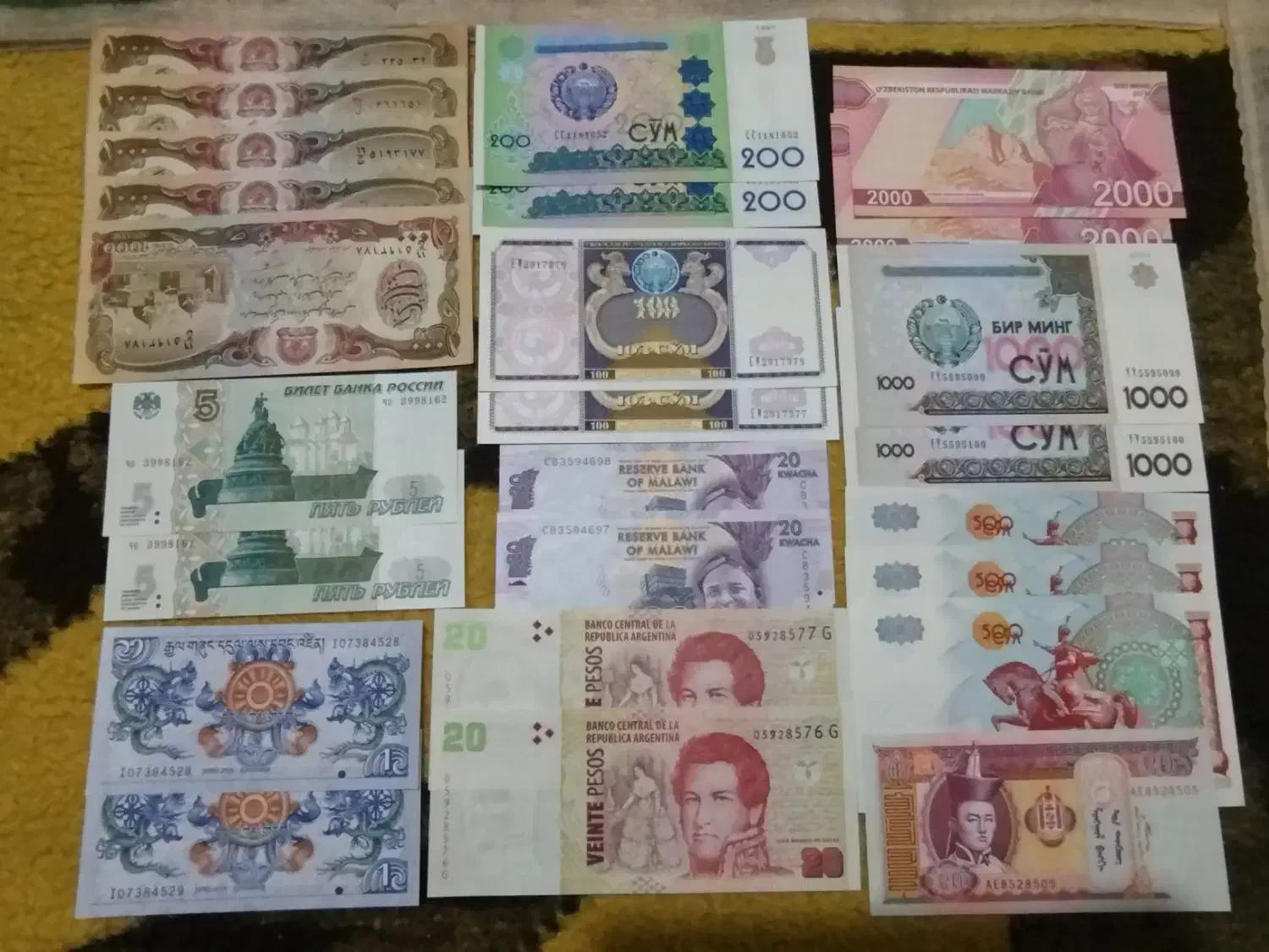 اسکناس نو|کلکسیون سکه، تمبر، اسکناس|ملارد, |دیوار