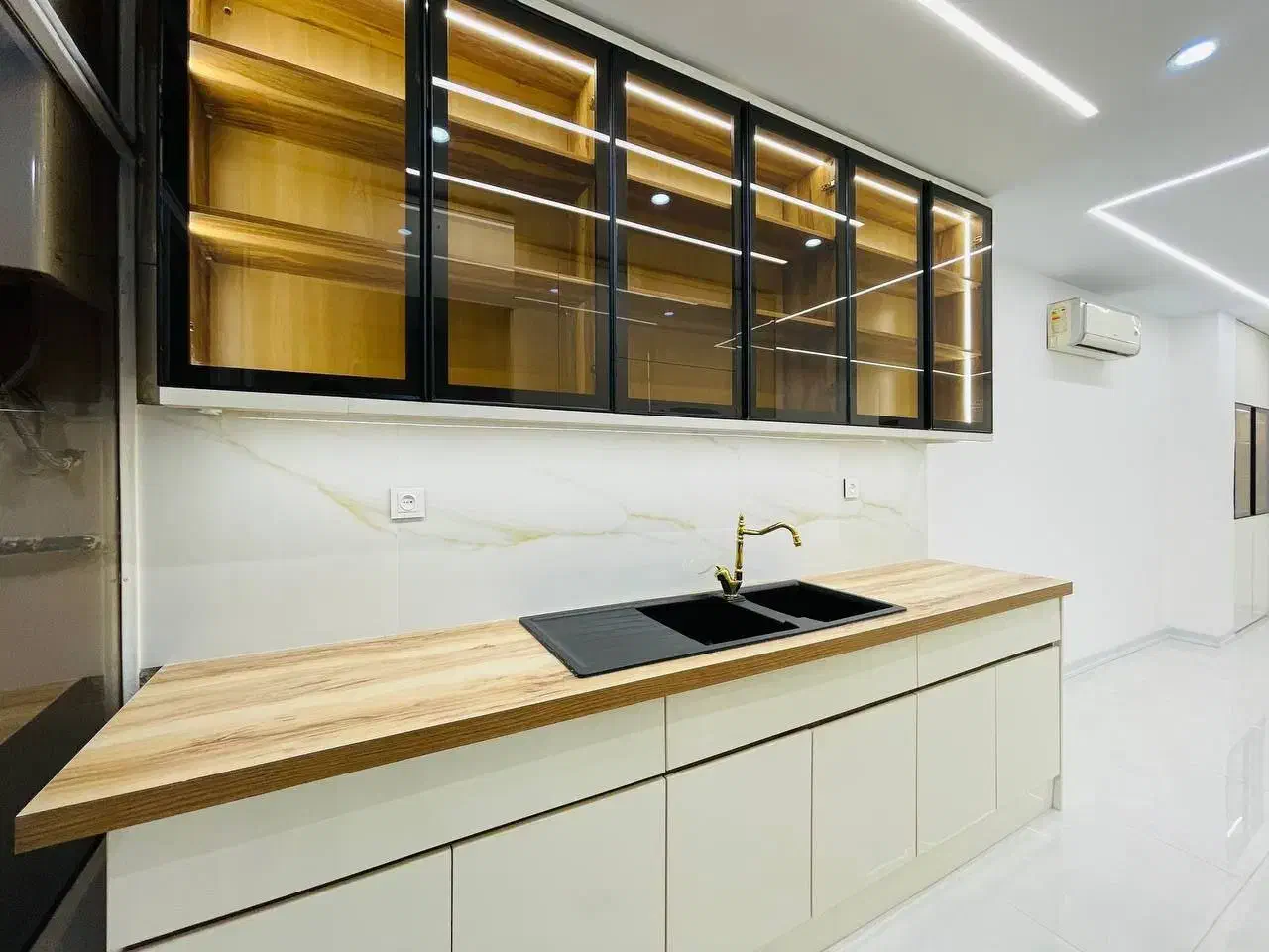 ۴۴متر عروس پسند/فول دیزاین لاکچری/پارکینگ سنددار|فروش آپارتمان|فردیس, فردیس|دیوار