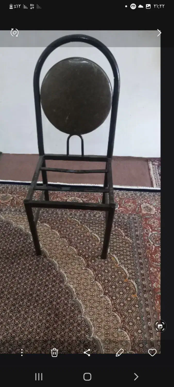 صندلی چهار چوب صندلی سالم هست|صندلی و نیمکت|اردبیل, |دیوار