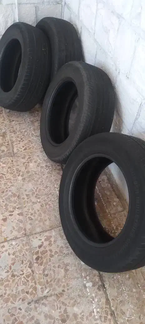 4حلقه لاستیک سمند یا پژو مارک یزد تایر 85یا 90درصد|قطعات یدکی و لوازم جانبی|مسجد سلیمان, |دیوار