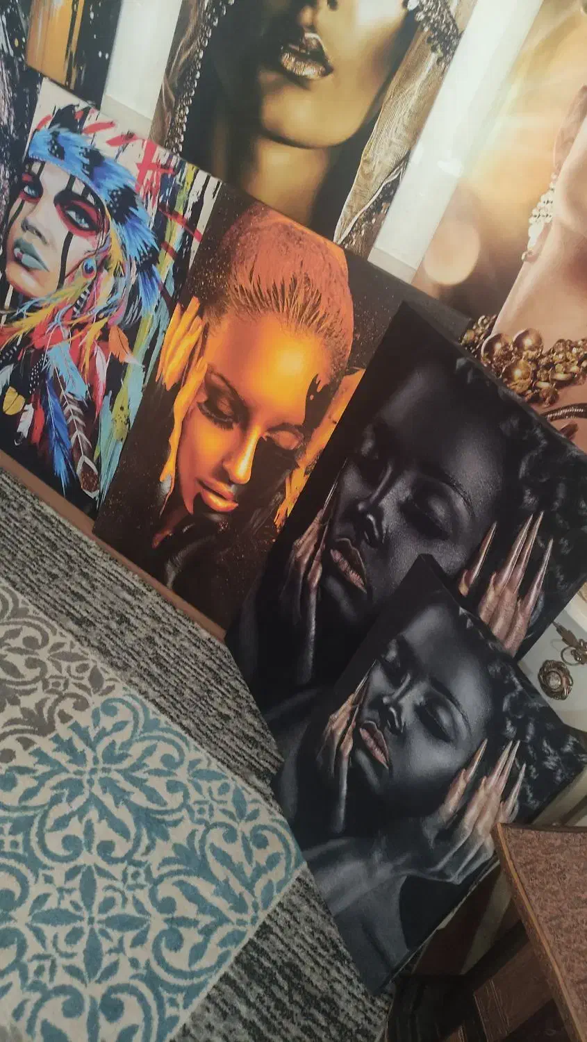 فروش ویژه تابلو بوم پارچه ای سایز 90/60 درجه یک|تابلو، نقاشی، عکس|شیراز, شهرک مطهری|دیوار