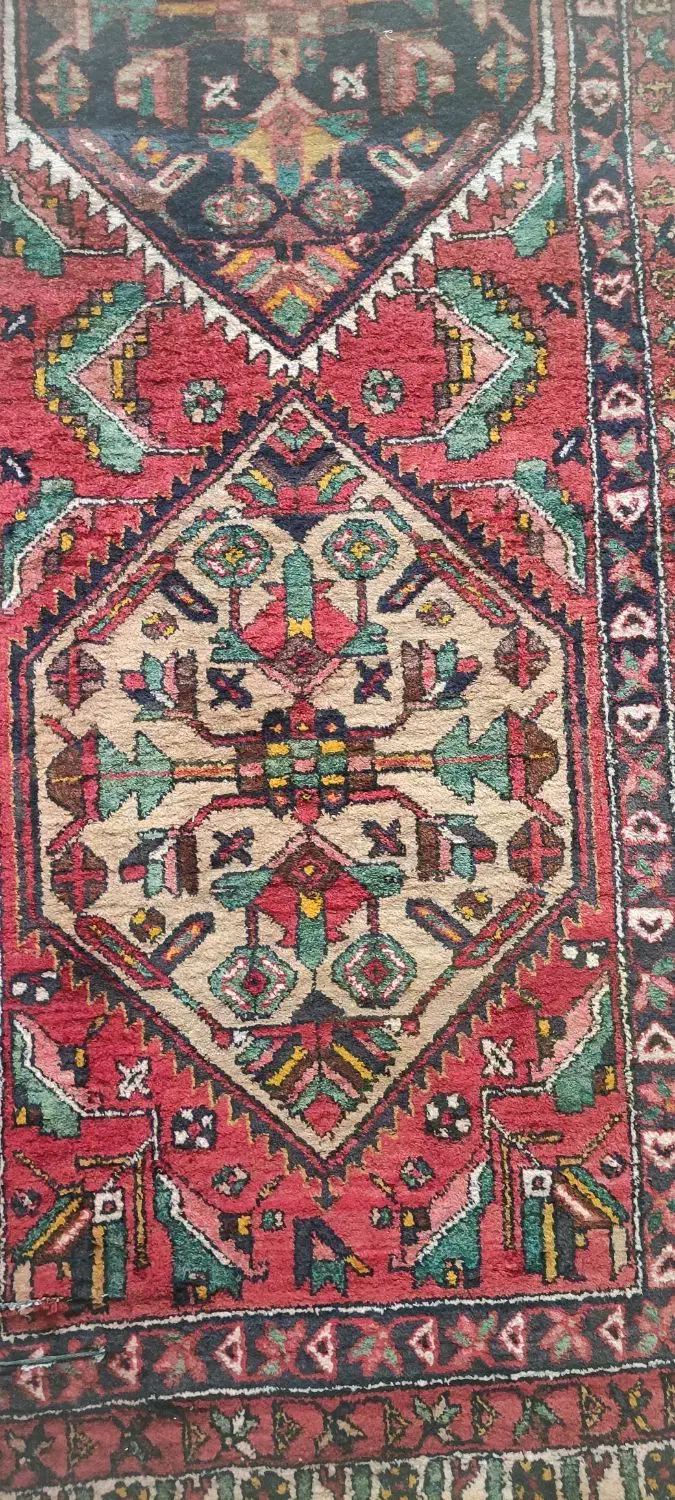 کناره فرش دستباف|گلیم، جاجیم، گبه|قم, چهل درخت‎|دیوار