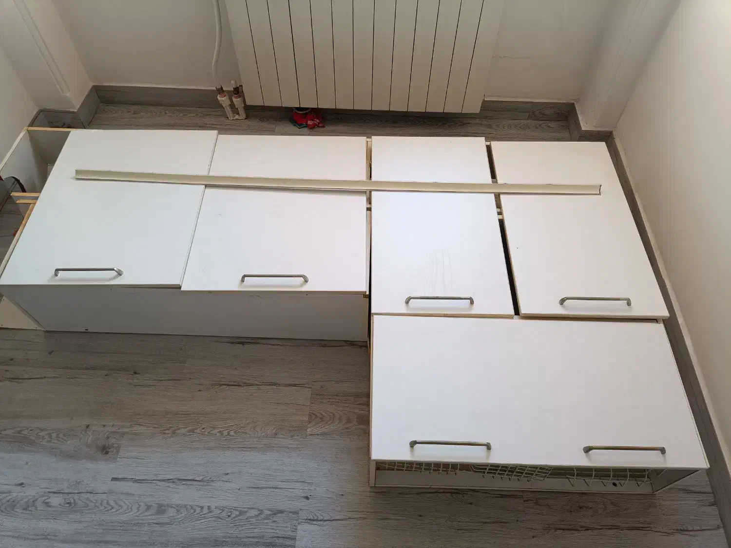 کابینت ، هود ، سینک|آب‌چکان و نظم‌دهنده ظروف|رشت, خمیران زاهدان|دیوار