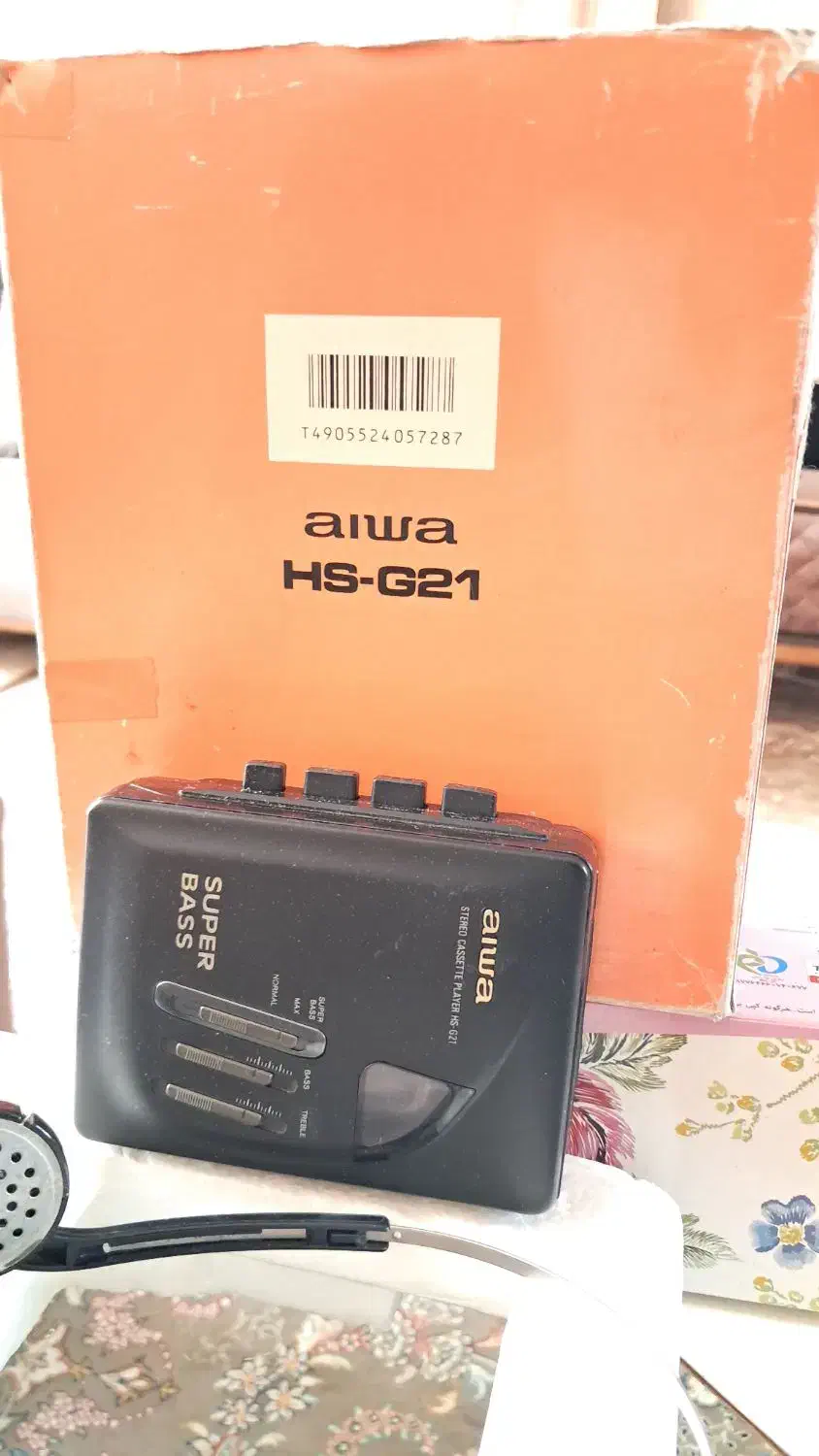 واکمن aiwa|پخشکننده همراه|اصفهان, پروین|دیوار