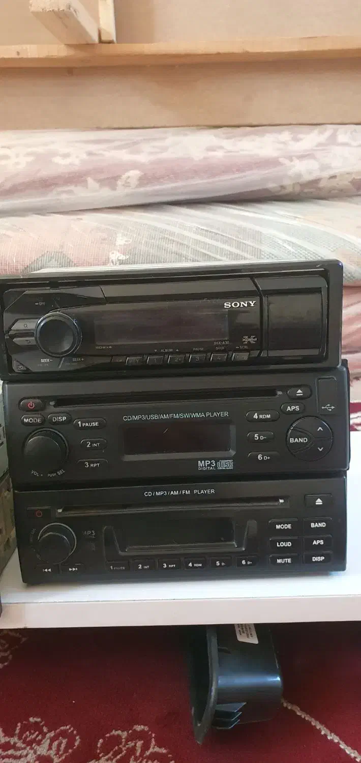 پخش سونی دکلس.فابریک پراید.مگان|قطعات یدکی و لوازم جانبی|قم, لسانی|دیوار