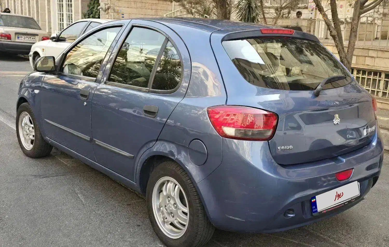 تیبا2/آبی اطلسی/مدل95/بیرنگ|خودرو سواری و وانت|تهران, ستارخان|دیوار