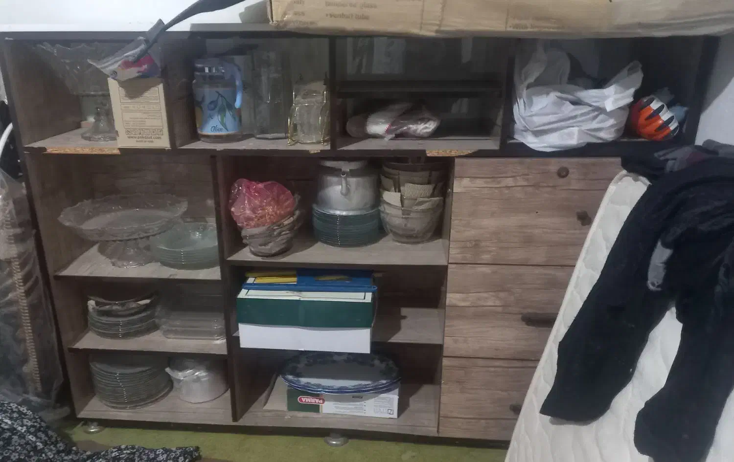 کتابخانه و بوفه|بوفه، ویترین، کنسول|کرمانشاه, |دیوار