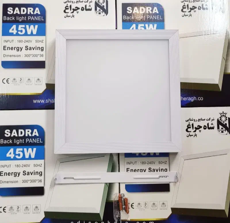 ۳۰ عدد پنل شاه چراغ ۳۰ سانت در ۳۰ سانت روکار|لامپ و چراغ|خمینی‌شهر, |دیوار