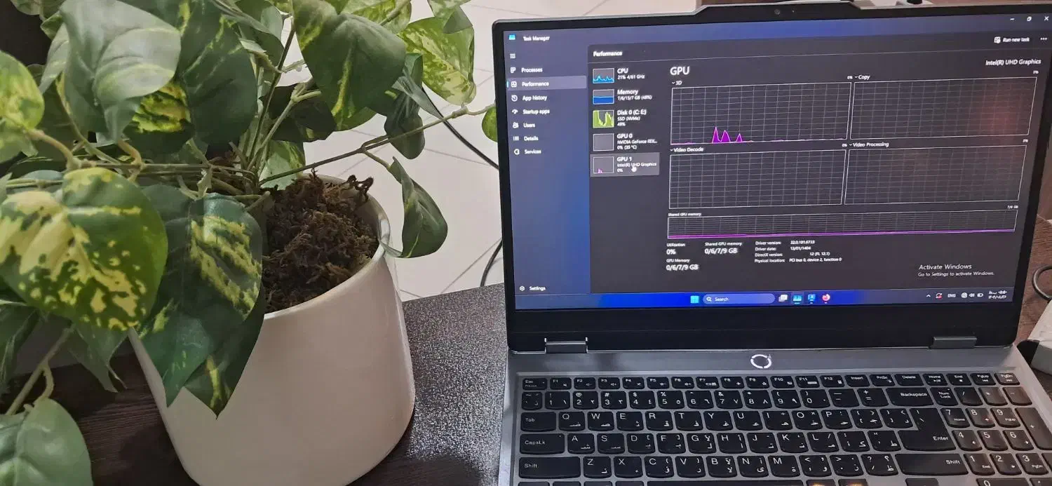 لنوو log 15IEX9 i7 13|رایانه همراه|اصفهان, گلزار|دیوار