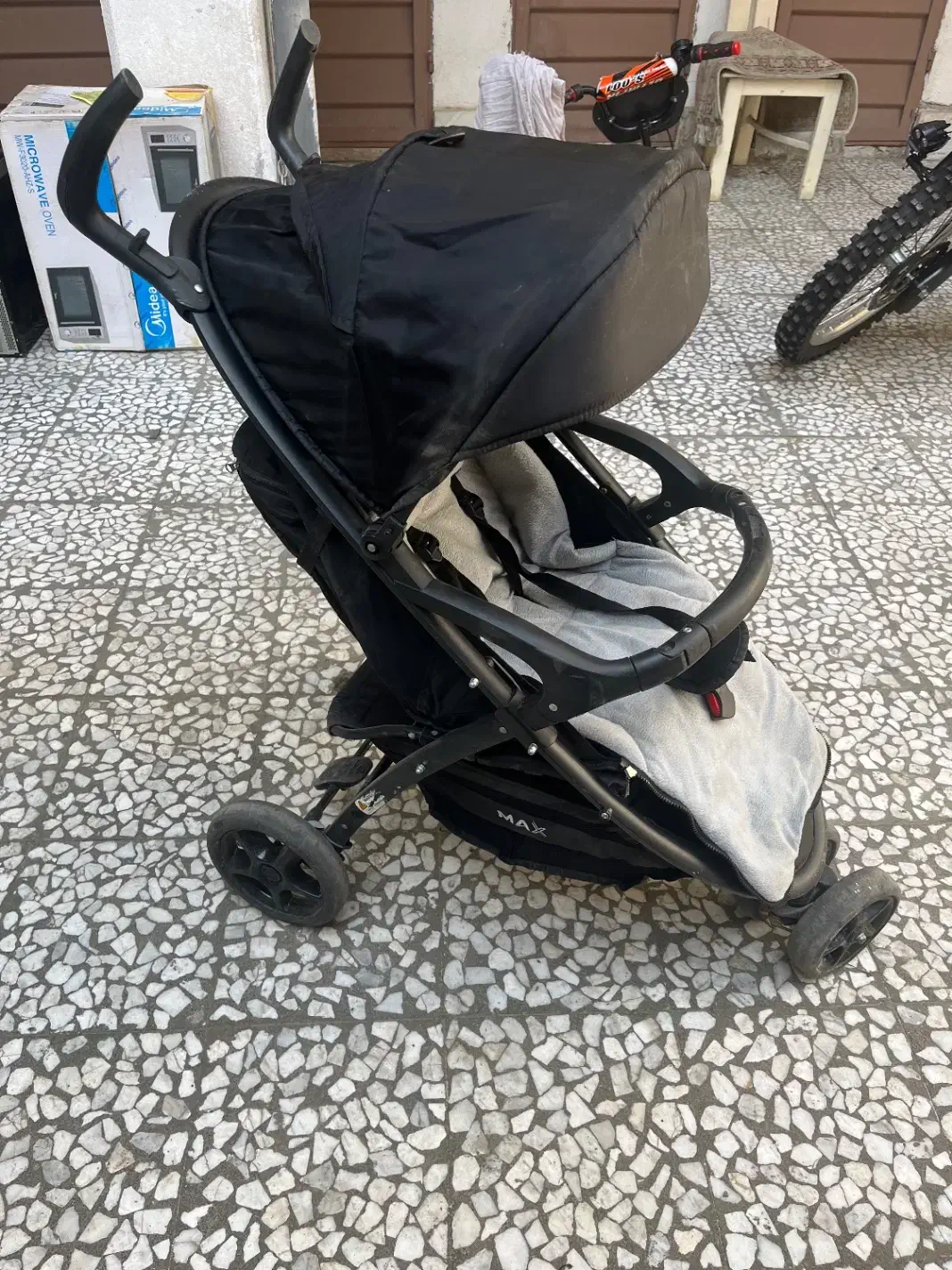 کالسکه سه چرخ برند مکس|کالسکه و لوازم جانبی|رشت, دیلمان|دیوار