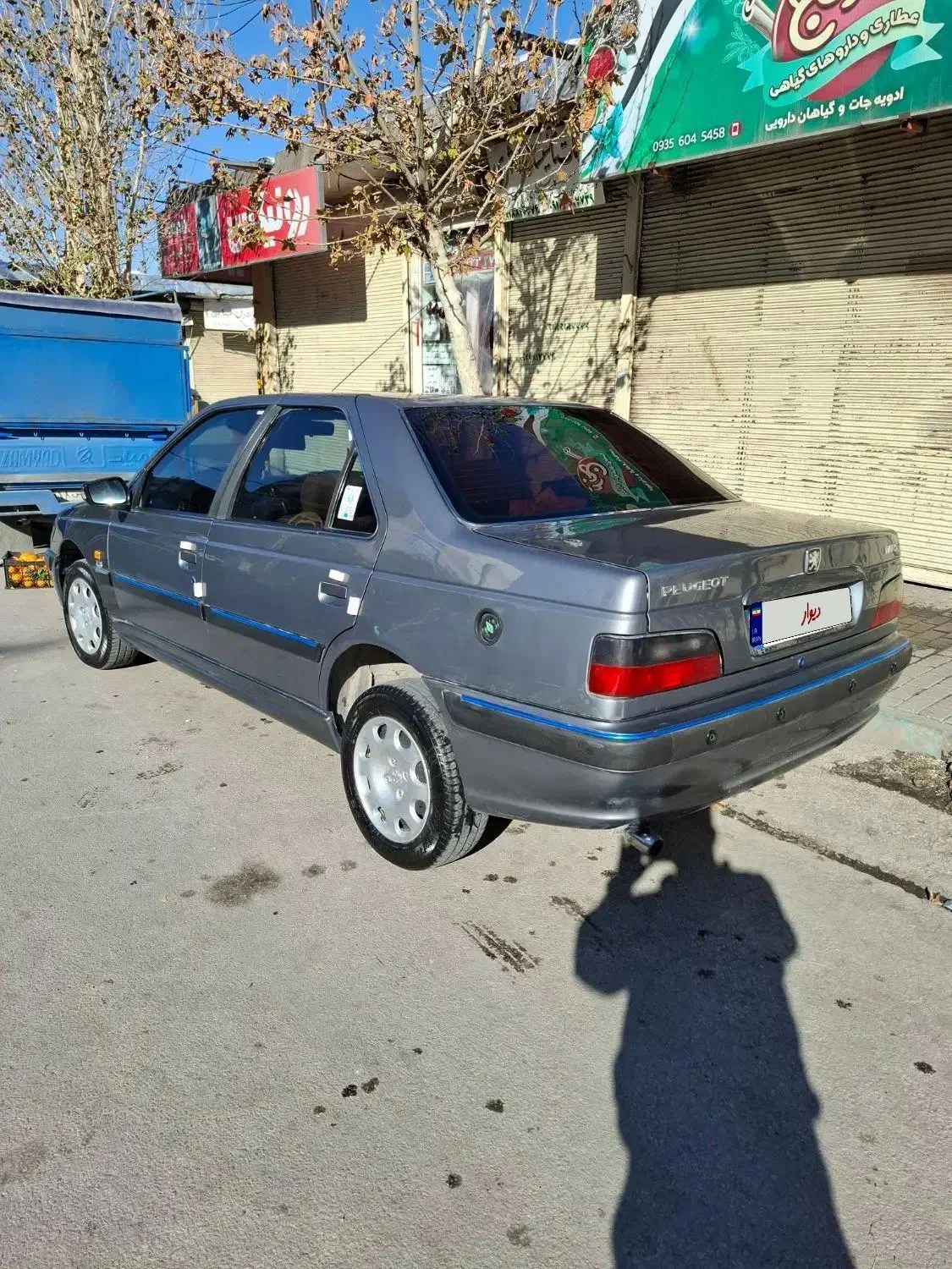 پژو پارس مدل ۹۳دوگانه کارخانه|خودرو سواری و وانت|همدان, |دیوار