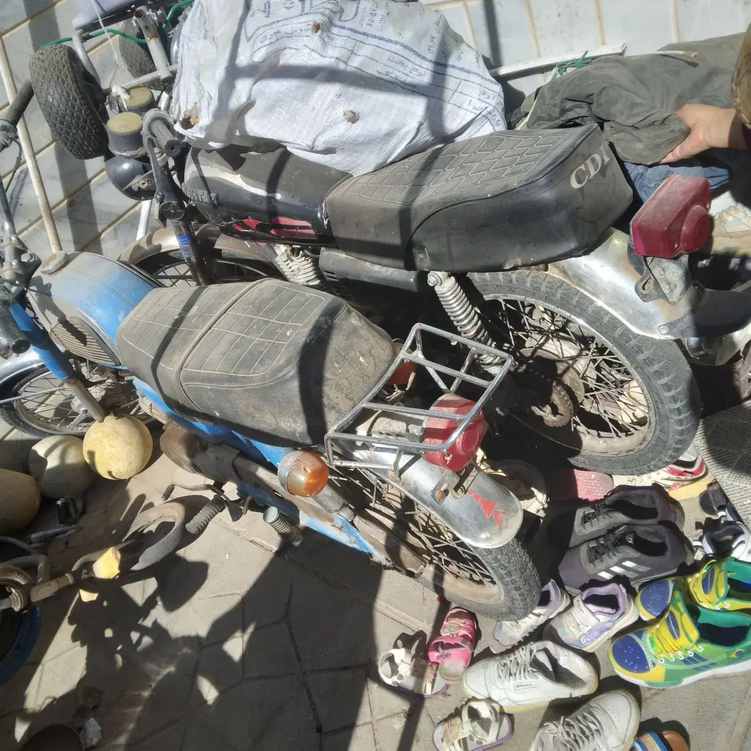 موتور مدل ۸۲ مدارک کامل پلاک ملی تازه گذاشتم|موتورسیکلت|بیرجند, |دیوار