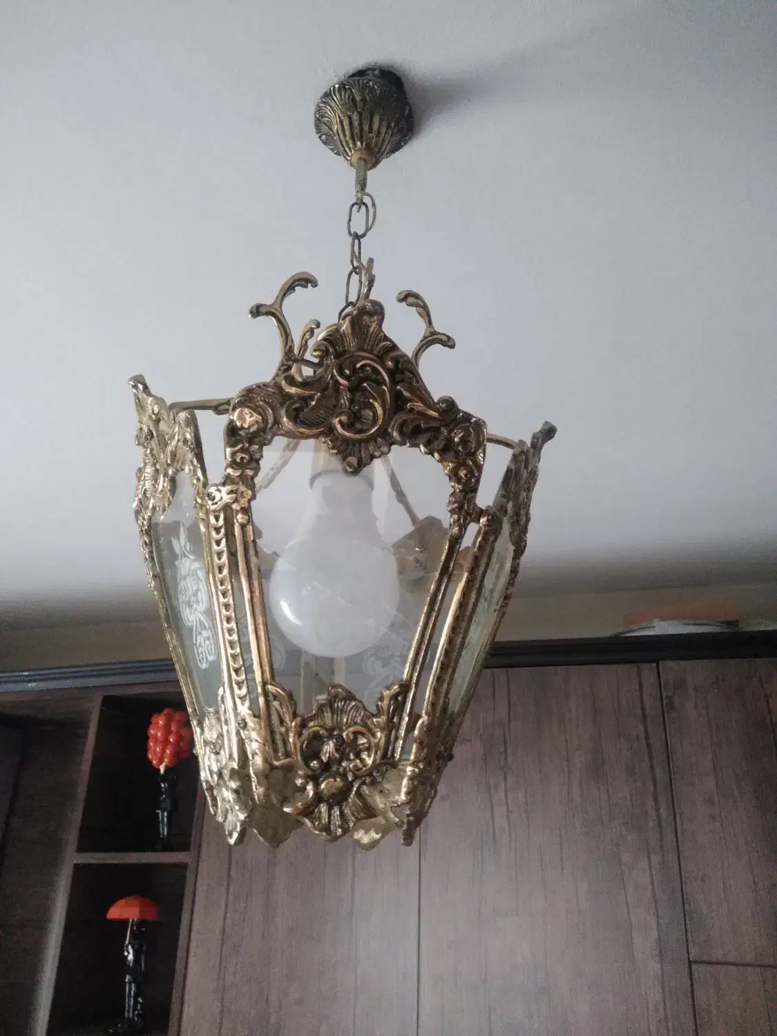 دو عدد لوستر پذیرایی و آشپزخانه|لوستر و چراغ آویز|اراک, |دیوار