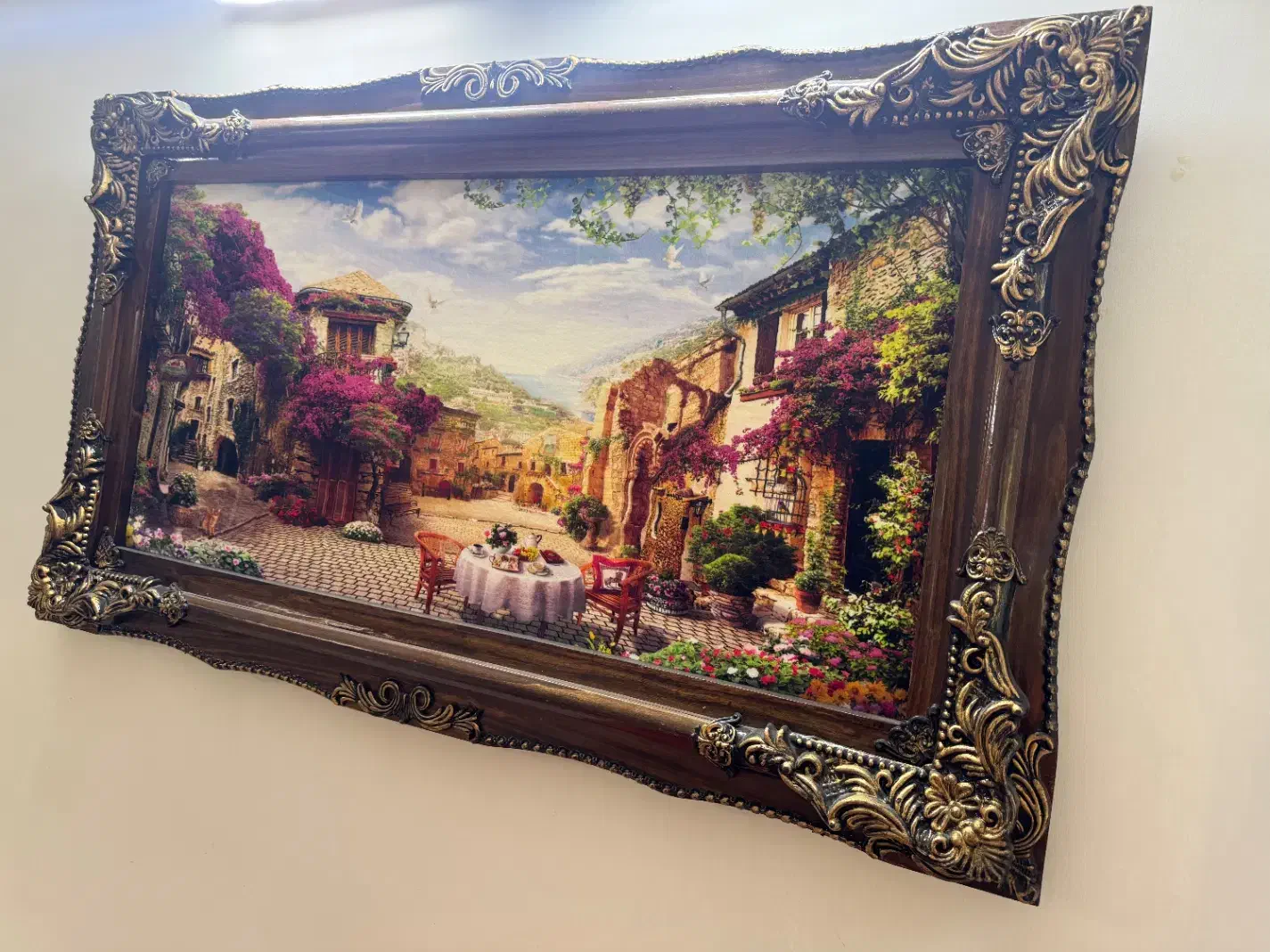 تابلو فرش بسیار زیبا و خوشرنگ|تابلو فرش|تنکابن, |دیوار