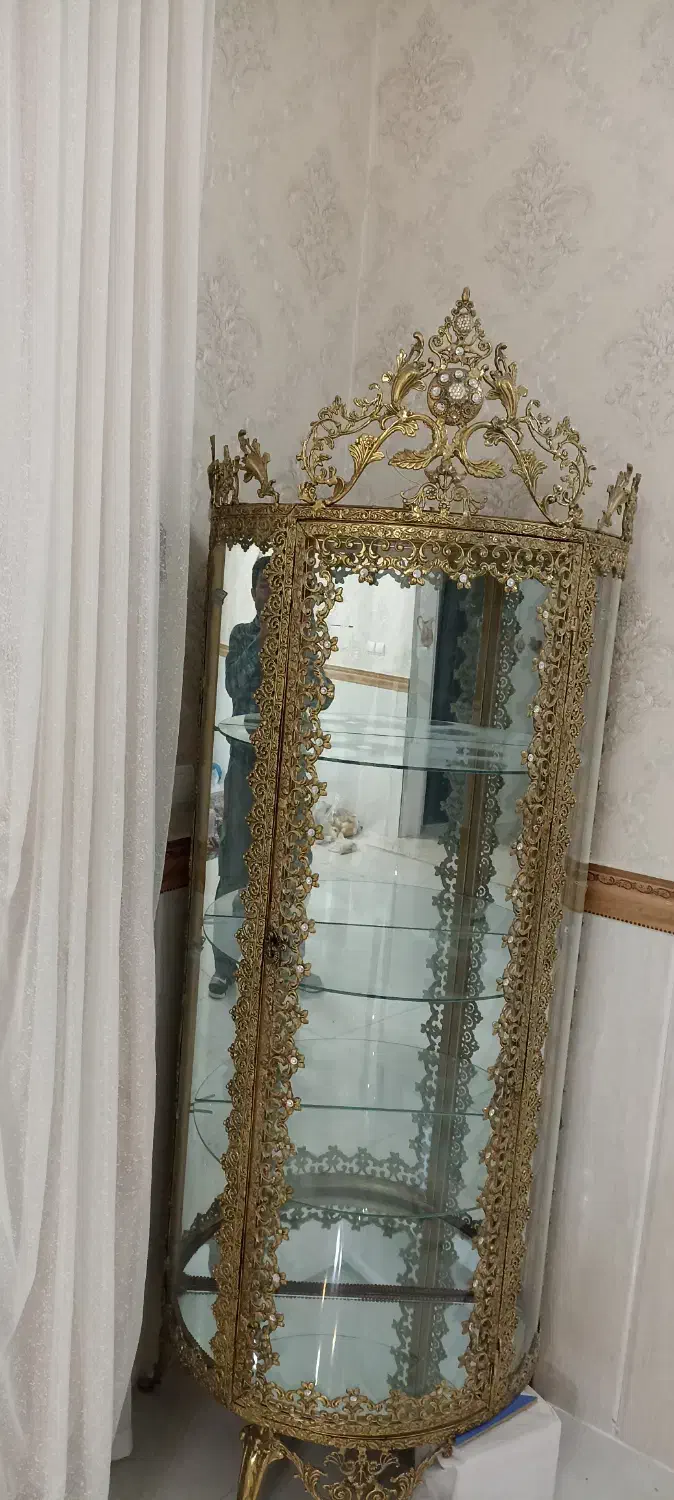 فروش بوفه برنزه دحد نو|بوفه، ویترین، کنسول|میانه, |دیوار