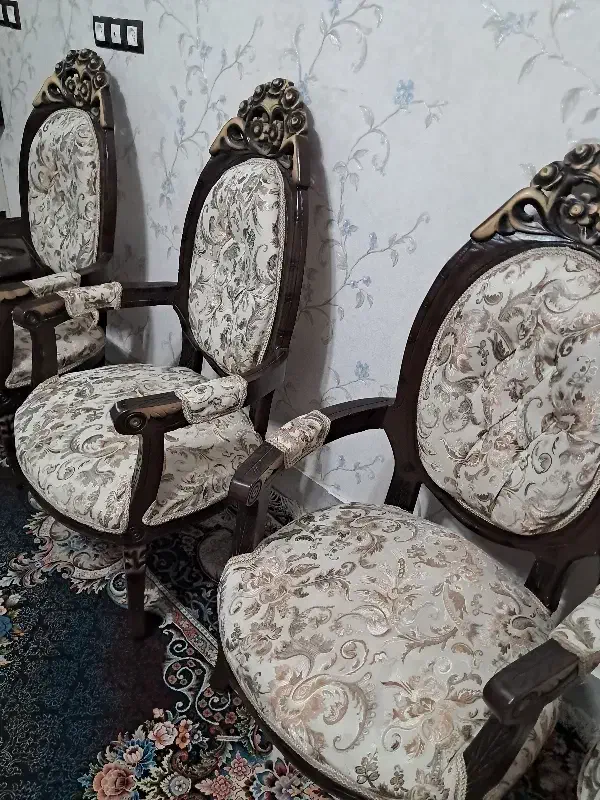 مبل سلطنتی|مبلمان خانگی و میز عسلی|فردوس (خراسان), |دیوار