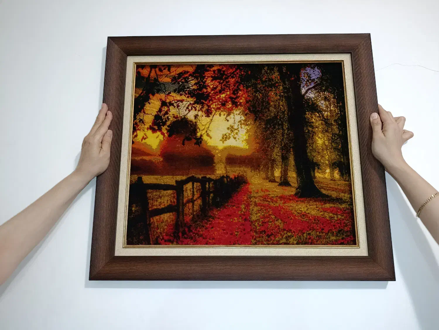 تابلو دست بافت|تابلو فرش|مشهد, ادیب نیشابوری (شهرک غرب)|دیوار