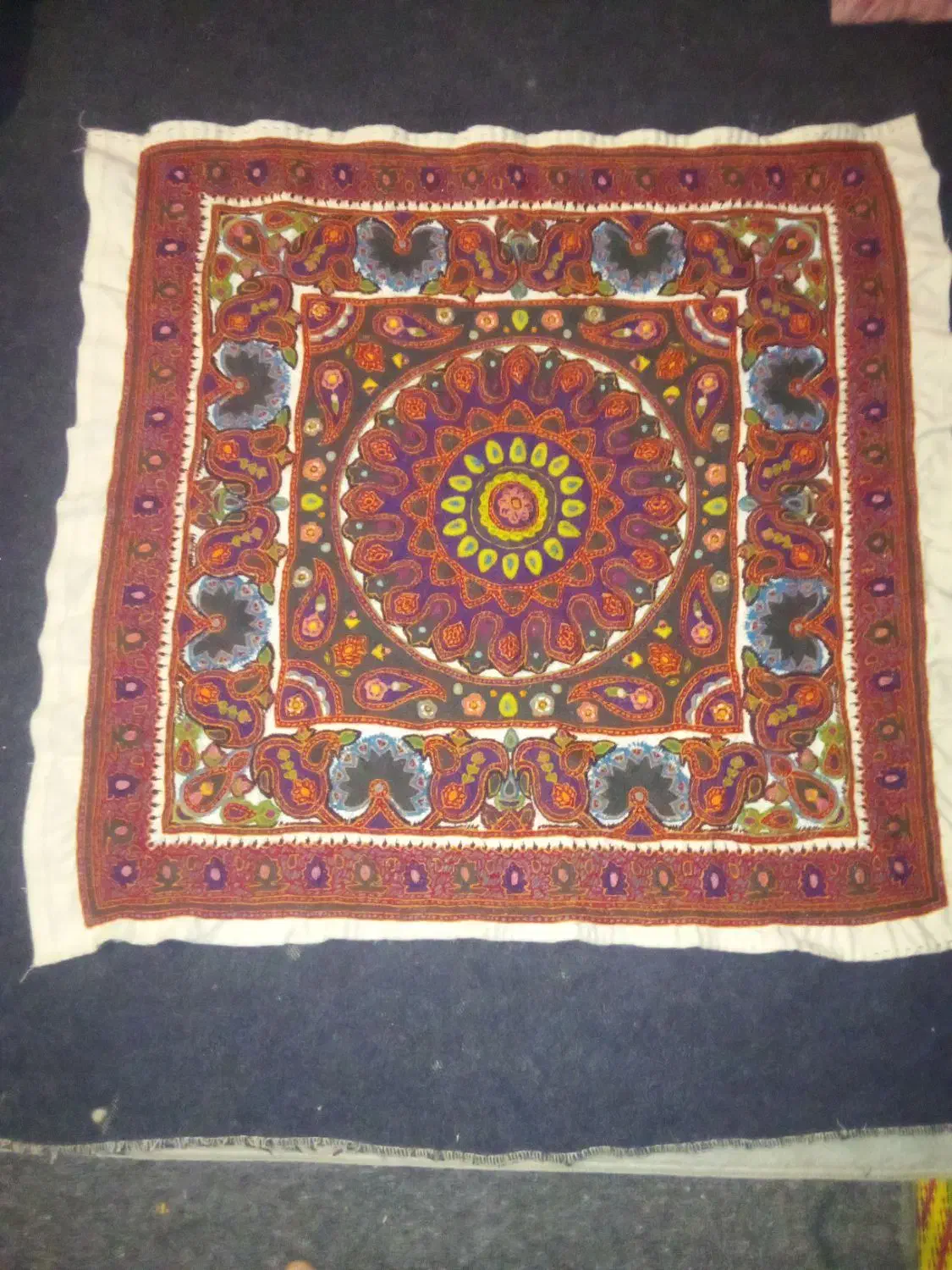 پته دست بافت ریز بافت اصیل کرمان|صنایع دستی و سایر لوازم تزئینی|کرمان, |دیوار