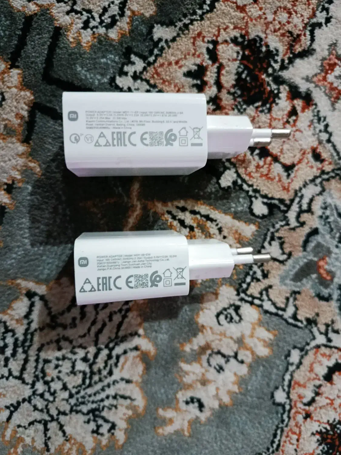 ۲ عدد شارژر شیاومی ۱۰wو۲۰w|لوازم جانبی موبایل و تبلت|همدان, |دیوار