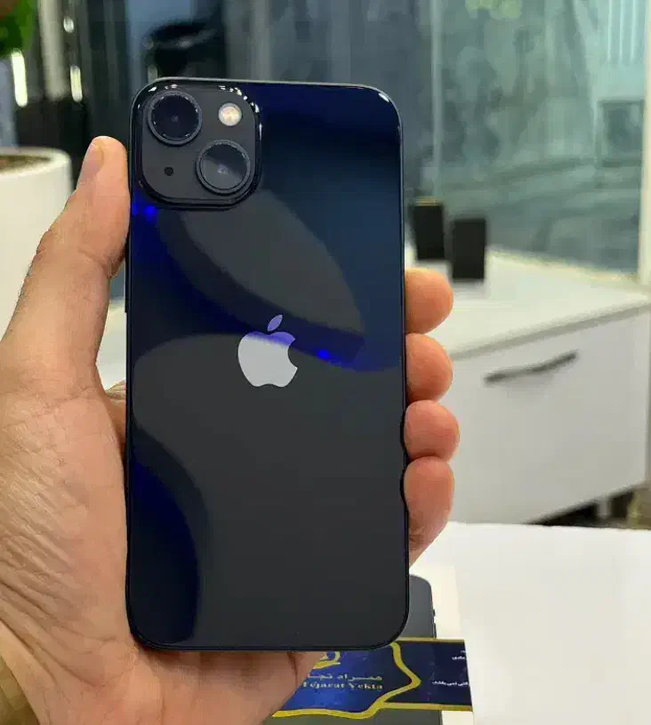 ایفون ۱۳نرمال بلو بلک۱۲۸|موبایل|پلدختر, |دیوار