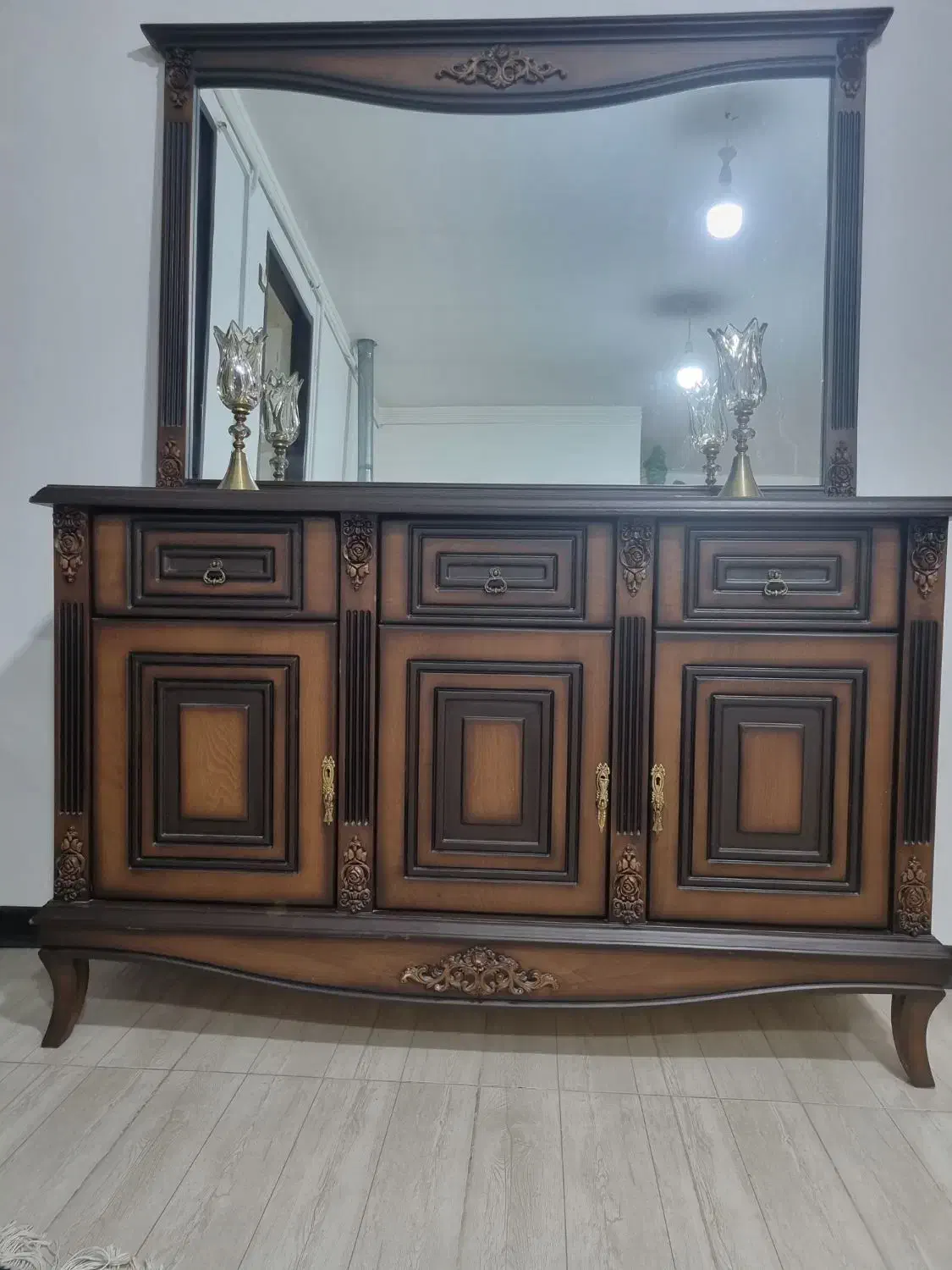 آینه وکنسول|بوفه، ویترین، کنسول|بافت, |دیوار