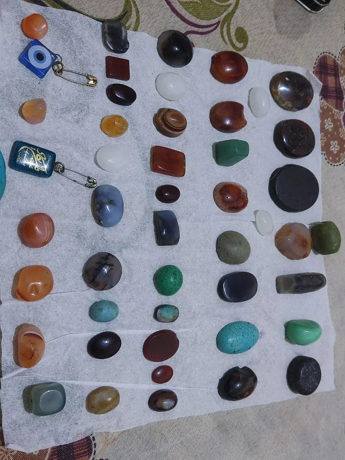 سنگ مهره نگین|کلکسیون اشیاء عتیقه|شیراز, سعدیه شمالی|دیوار