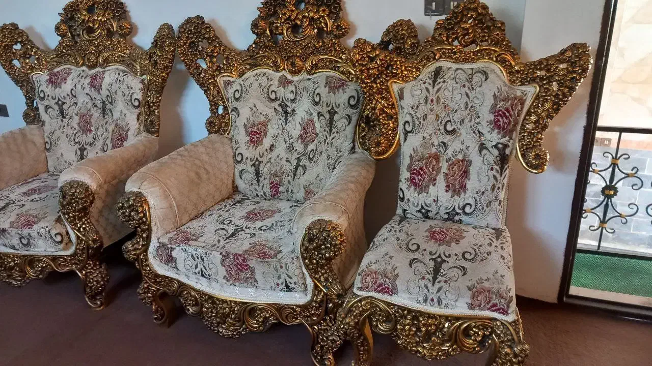 مبل ۹نفره سلطنتی|مبلمان خانگی و میز عسلی|نوشهر, |دیوار