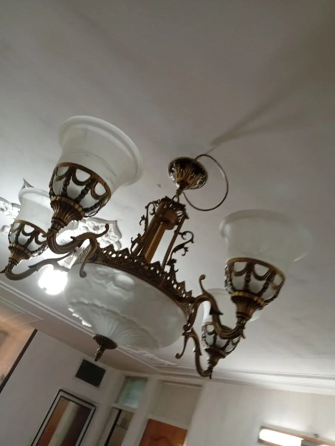 لوسته 5 شاخه نو|لوستر و چراغ آویز|اصفهان, امیرعرب|دیوار