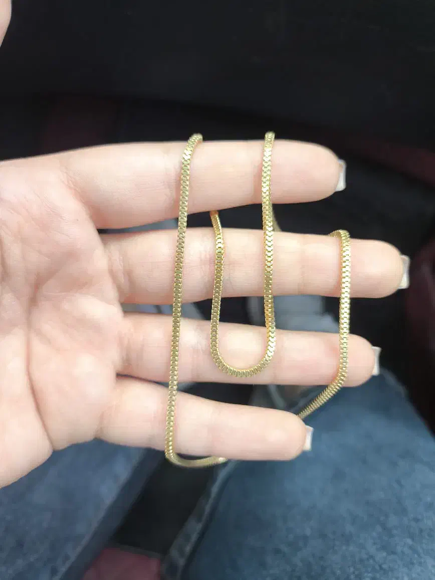 زنجیر گردنبند طلا بسیار محکم شرکتی|جواهرات|پاکدشت, پاکدشت (مامازند)|دیوار