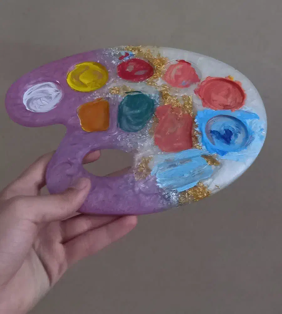 پالت نقاشی رزینی|لوازم التحریر|قم, چهل اختران|دیوار