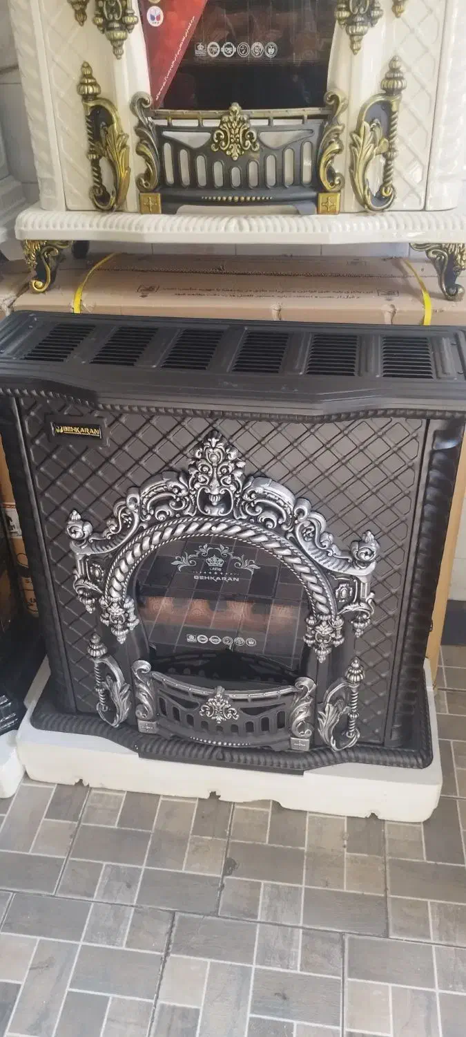 شومینه ایستاده بهکاران|بخاری، هیتر، شومینه|شیراز, فخرآباد (دروازه کازرون)|دیوار