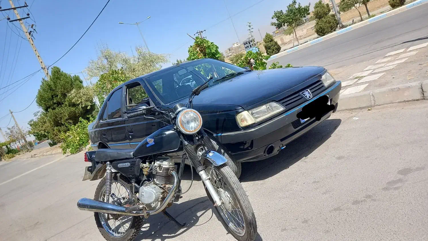 هندا ۱۲۵|موتورسیکلت|نیشابور, خط کاشمر|دیوار