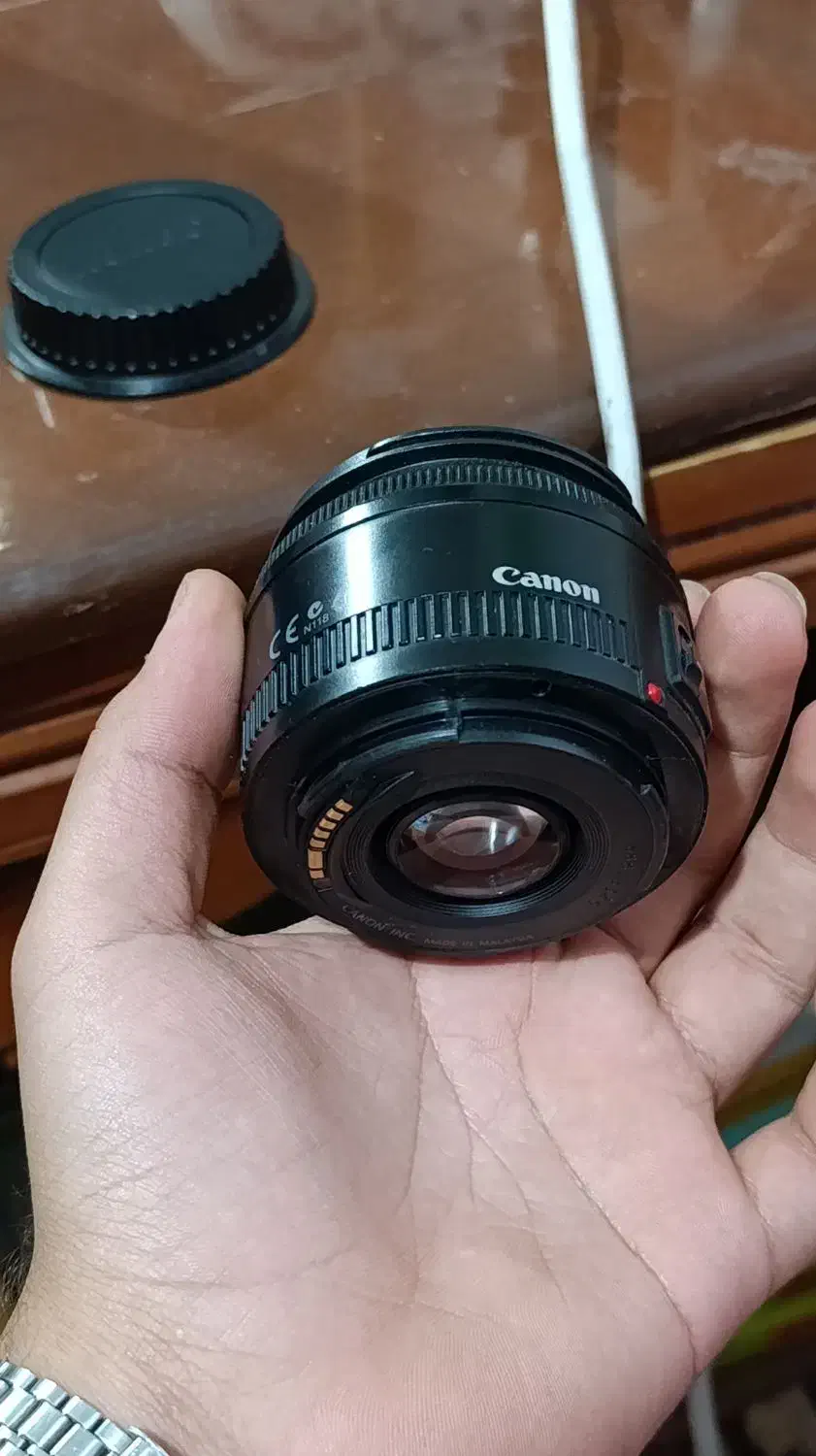 لنز کانون canon 50mm 1.8|دوربین عکاسی و فیلم‌برداری|ارومیه, |دیوار