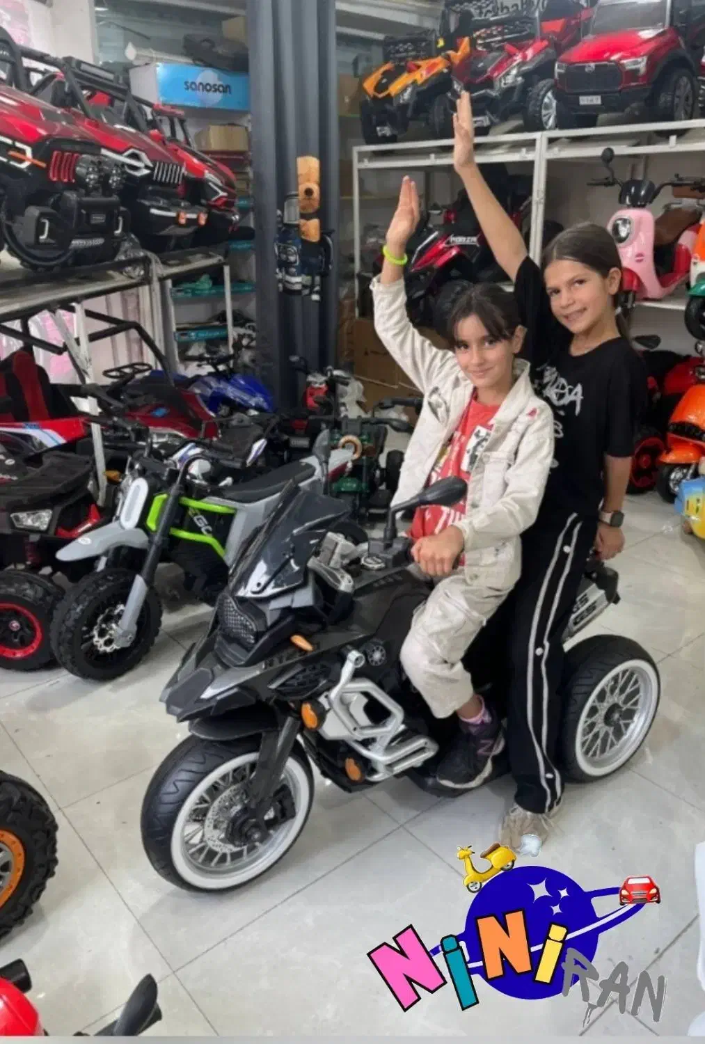 موتور بزرگ سه چرخ /سوئیچ دار/اقساط ۴ ماه|اسباببازی بچه|بوئین زهرا, |دیوار