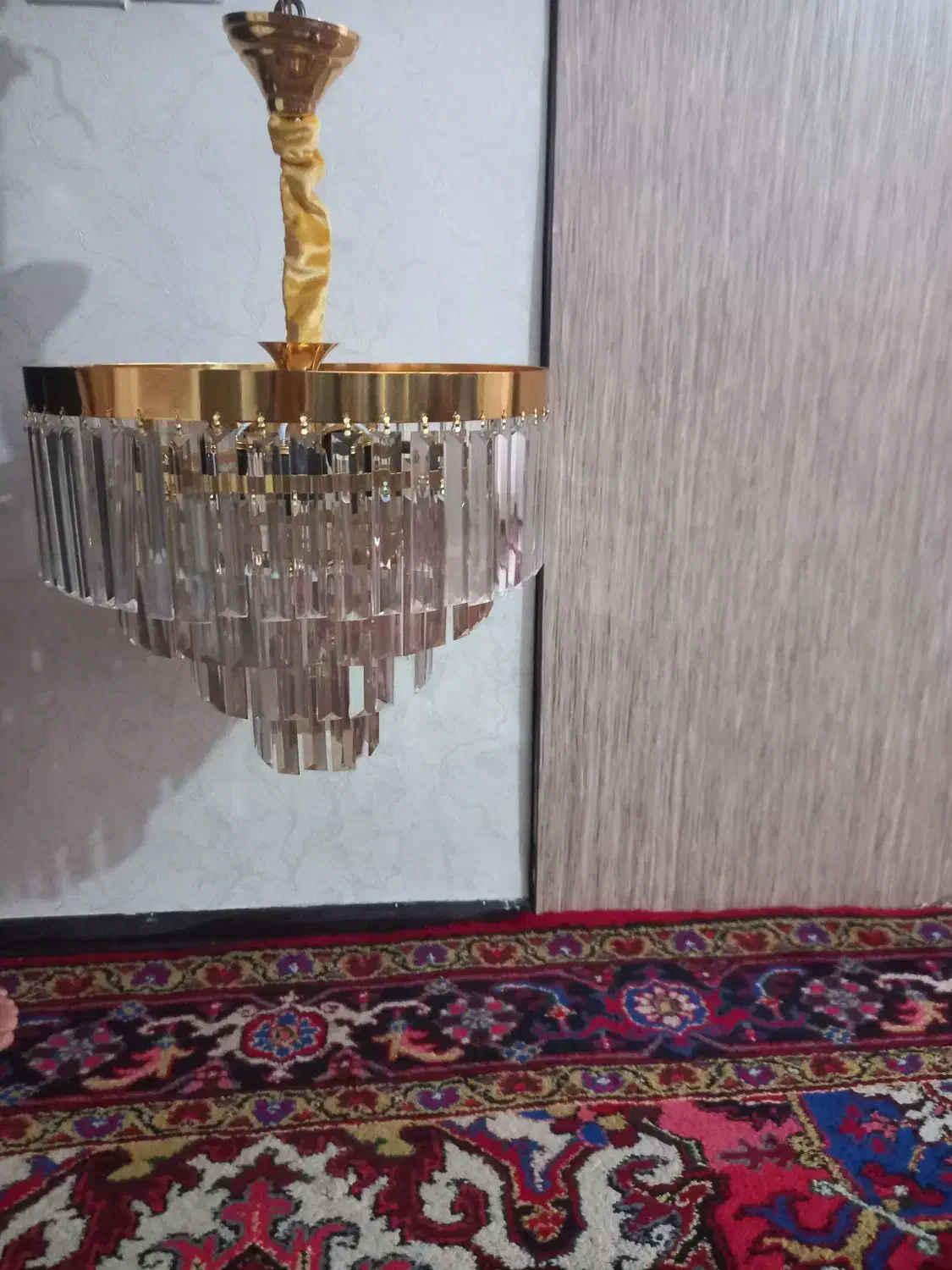 لوستر فلزی|لوستر و چراغ آویز|شهریار, شهریار|دیوار