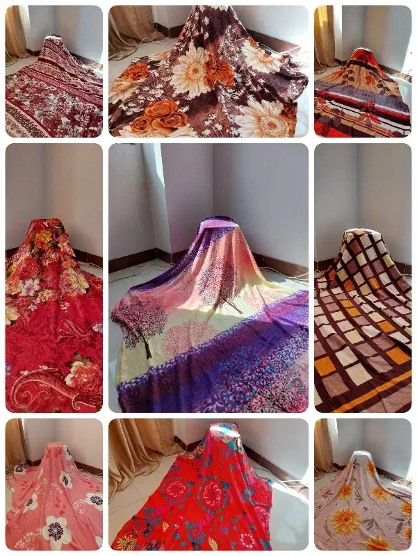 پتو مسافرتی ژله‌ای یک نفره وارداتی تک و عمده|رختخواب، بالش، پتو|تهران, مسعودیه|دیوار