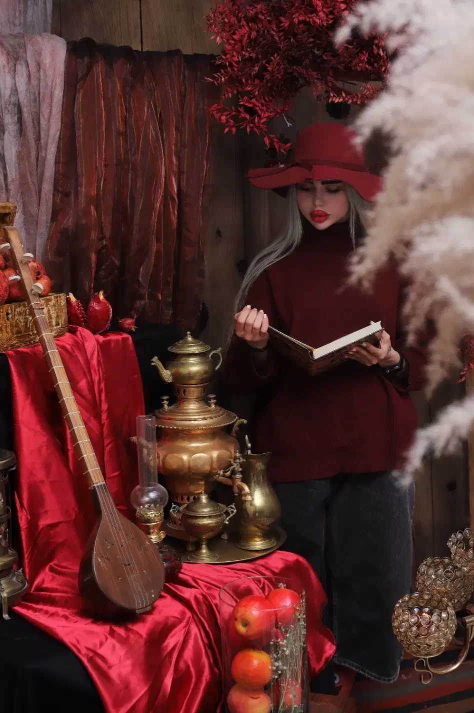 عکاسی یلدا و کریسمس همراه لباس|خدمات پذیرایی، مراسم|ساوه, |دیوار