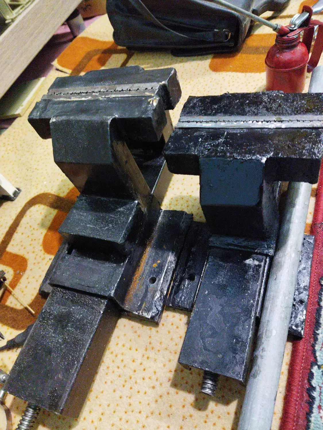 گیره رومیزی گیره دستی پولی کش جک ماشین|ابزارآلات|اهواز, منبع اب|دیوار