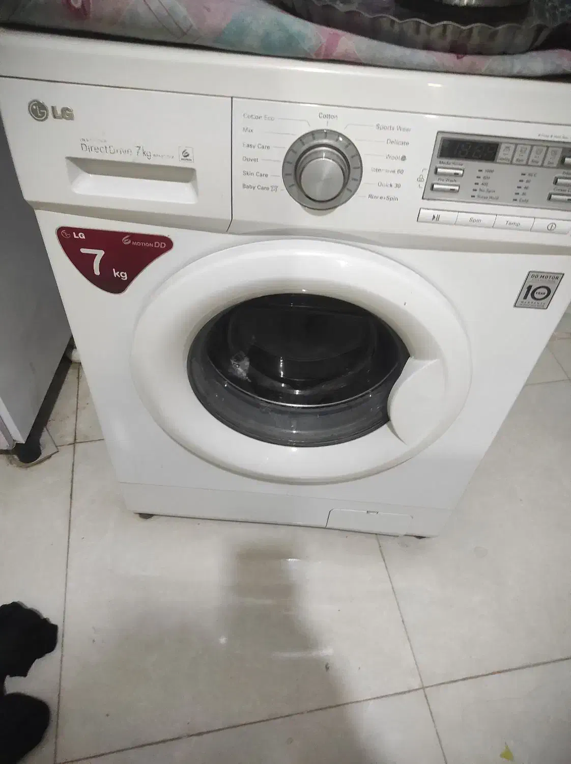 ال جی هفت کیلویی|ماشین لباسشویی و خشک‌کن لباس|الیگودرز, |دیوار