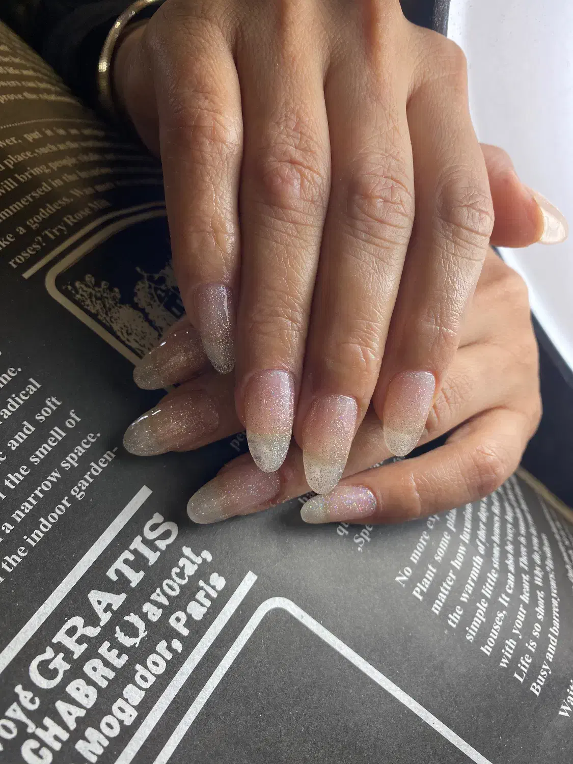 کاشت ناخن تخصصی با بهترین متریال فقط۳۰۰|خدمات آرایشگری و زیبایی|مشهد, ولیعصر (شهرک غرب)|دیوار