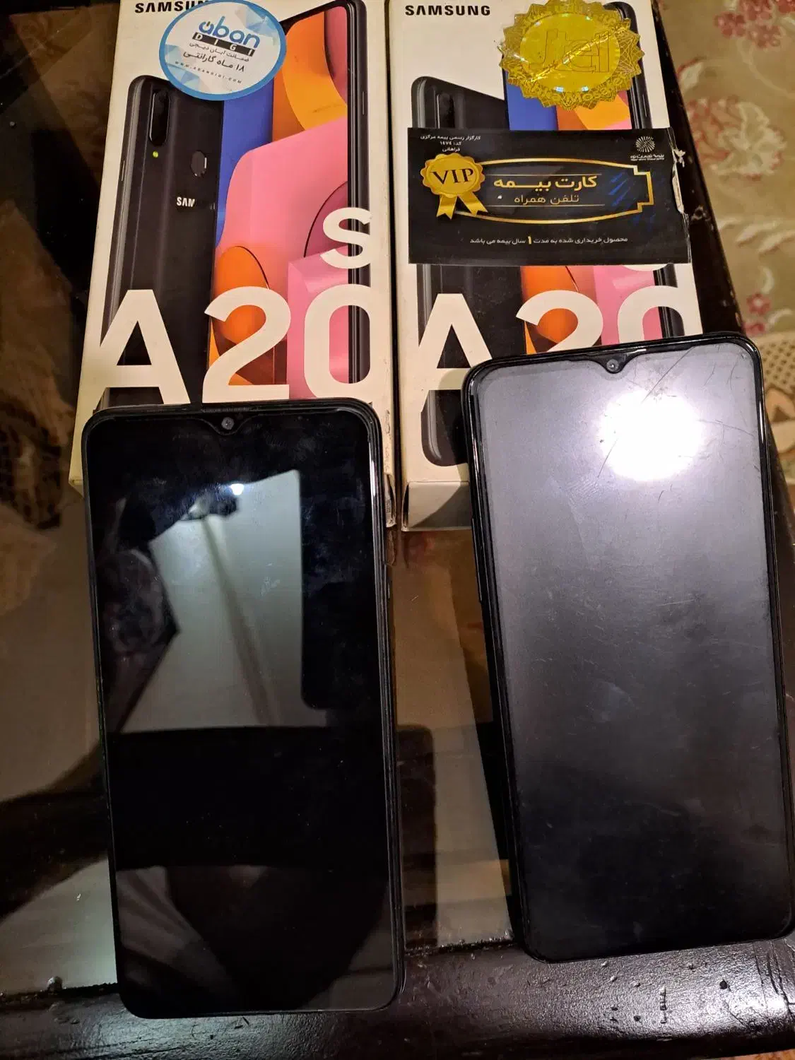 دو عدد گوشی سامسونگ a20s|موبایل|گرگان, |دیوار