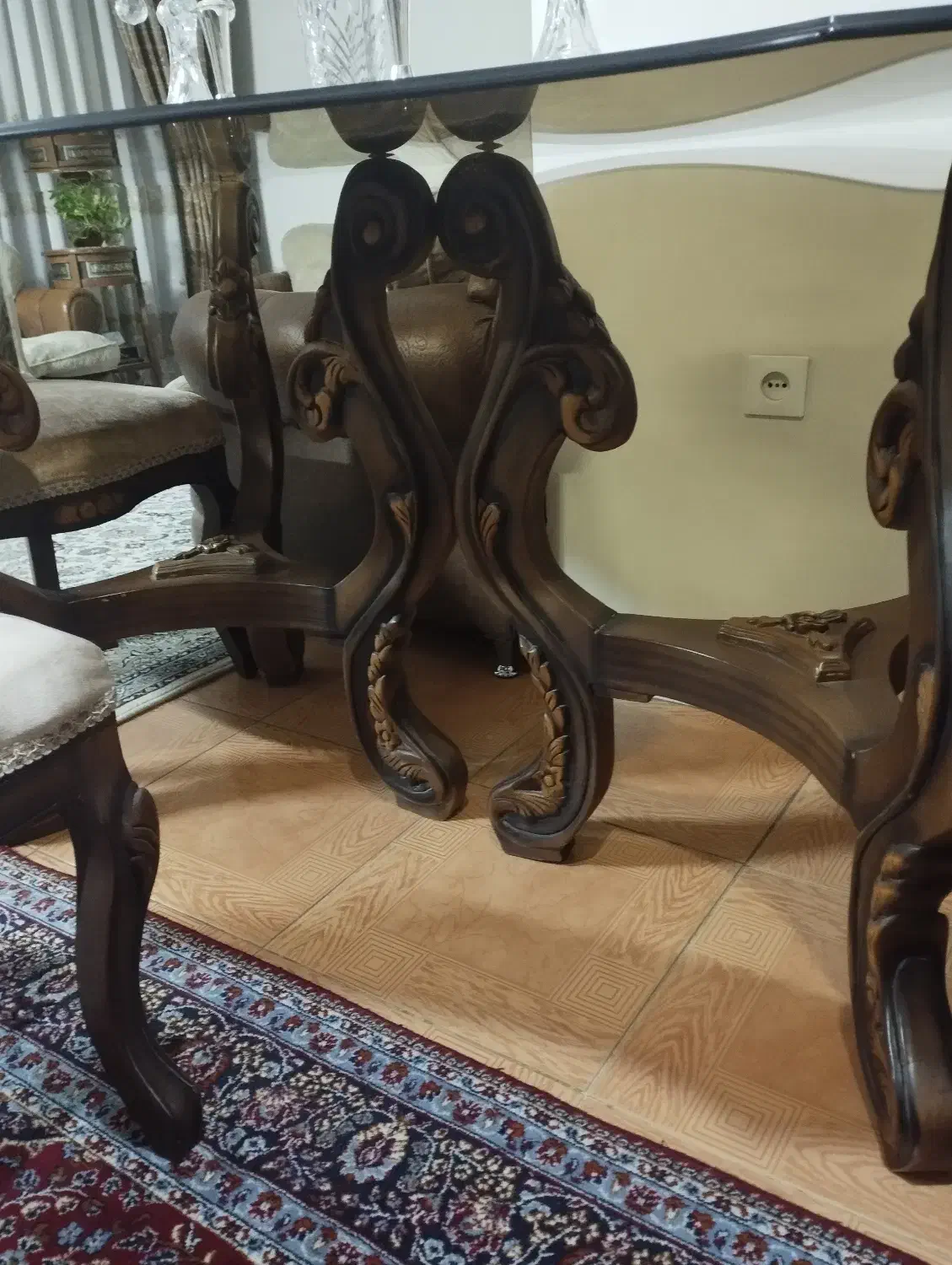 میز نهارخوری شش نفره|میز و صندلی غذاخوری|تهران, جوادیه|دیوار