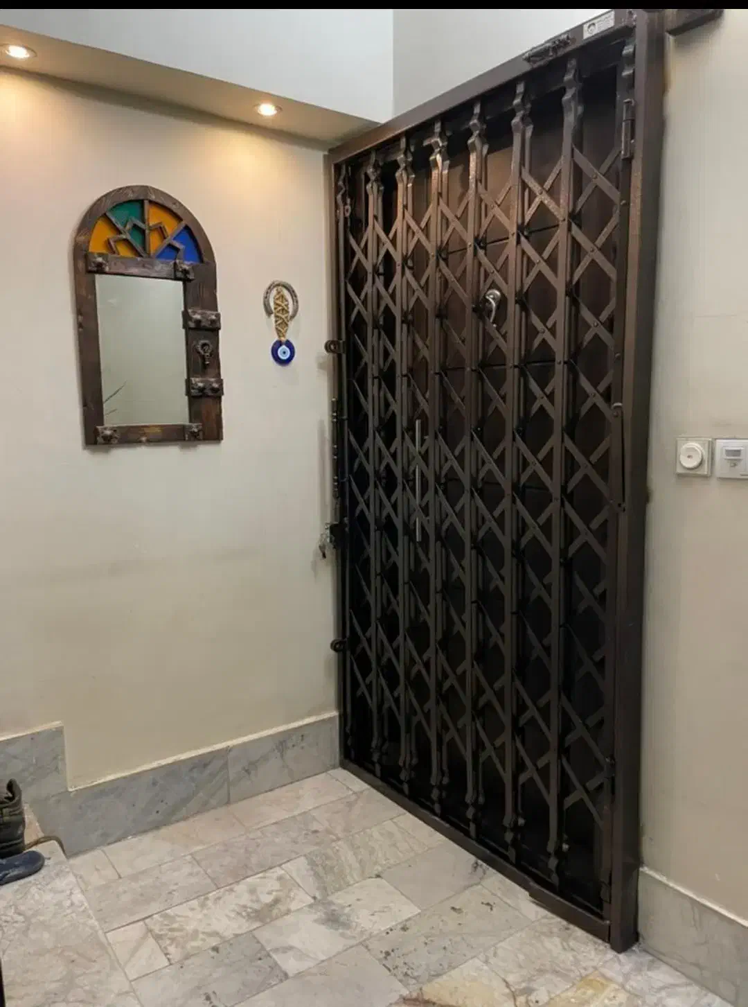 گارد ضد سرقت،محافظ آپارتمان،حفاظ اکاردیونی،درب|مصالح و تجهیزات ساختمان|مشهد, کوشش|دیوار