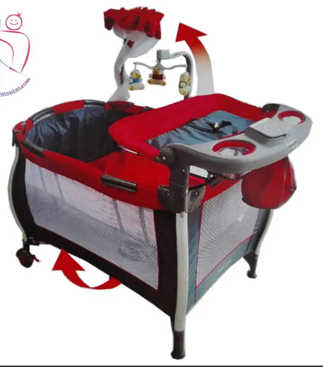 تخت کودک و نوزاد برزنتی|تخت و صندلی بچه|اهواز, سپیدار|دیوار