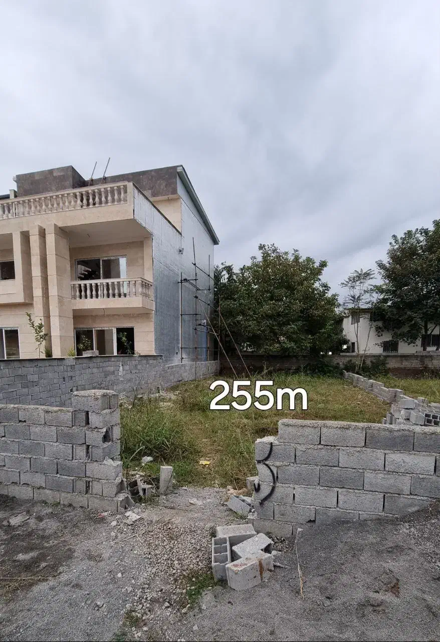 زمین زیرقیمت ۲۵۵متری بالادست جاده|فروش زمین و ملک کلنگی|ایزدشهر, |دیوار