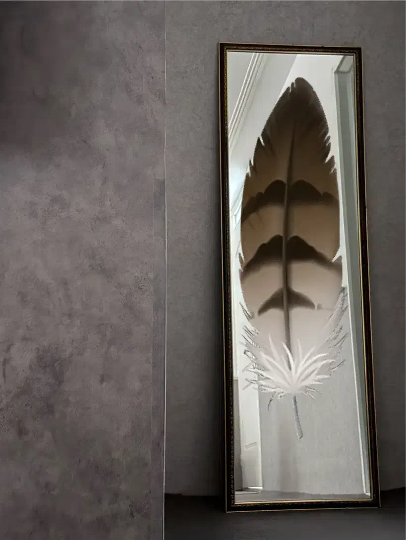 آینه قدی|آینه|قم, ژاندارمها|دیوار